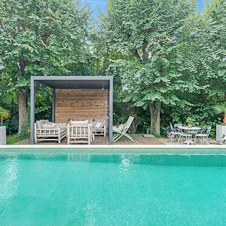 Walking Distance Sandy - Juan Les Pins - Villachalet Eu - La Mauresque & Maison Des Pecheurs *